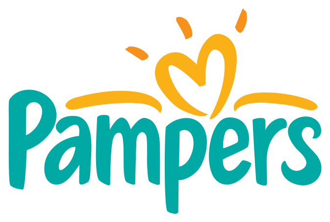 Pampers brand logo 02 vinyl decal